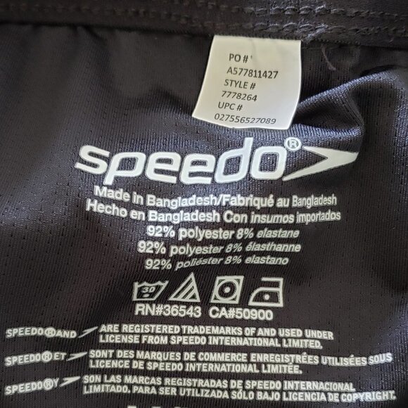 NWT - Speedo Blue Stripe Board Short Tech Volley W/Hydroliner - Size XXL (38/40) - Picture 3 of 4